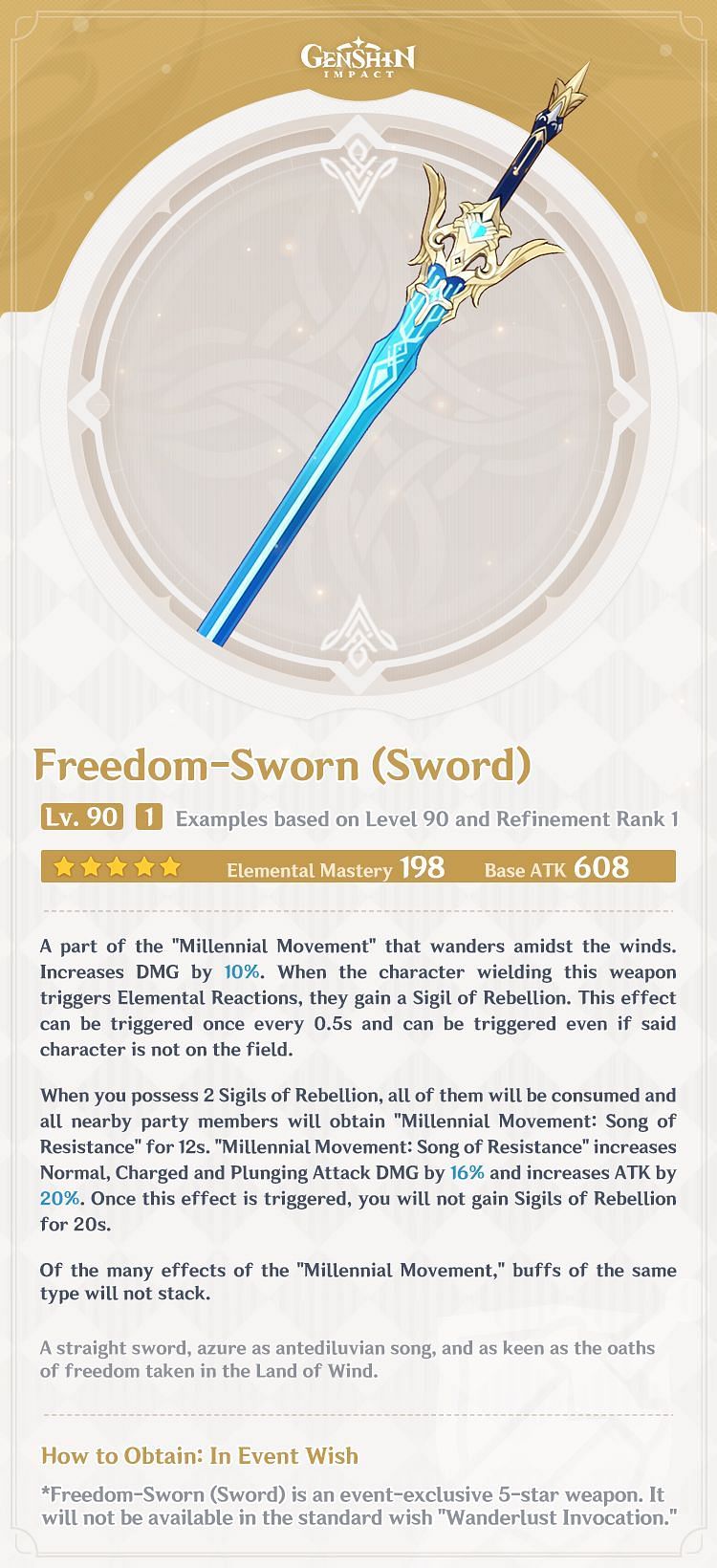 Freedom Sworn (image via miHoYo)